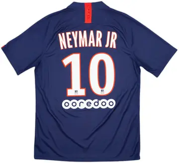 2019-20 Paris Saint-Germain Home Shirt Neymar Jr #10 - 10/10 - (M)