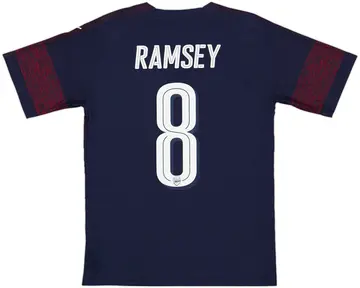 2018-19 Arsenal Away Shirt Ramsey #8 - 10/10 - (S)
