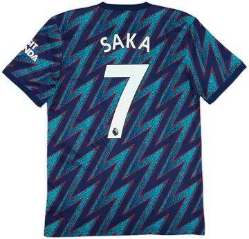 2021-22 Arsenal Third Shirt Saka #7 - 10/10 - (S)