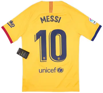 2019-20 Barcelona Away Shirt Messi #10 (S)