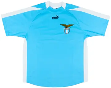 2003-04 Lazio 'Signed' Basic Home Shirt - 10/10 - (M)