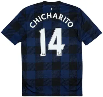 2013-14 Manchester United Away Shirt Chicharito #14 - 10/10 - (S)