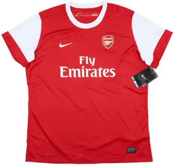 2010-11 Arsenal Home Shirt (Women's XL)