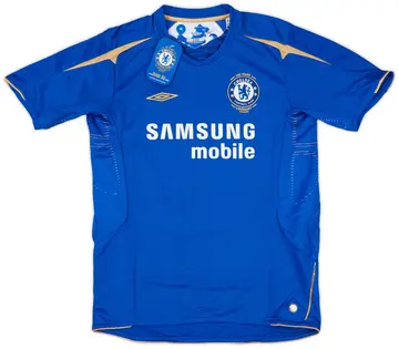2005-06 Chelsea Centenary Home Shirt (L.Boys)