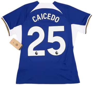 2023-24 Chelsea Home Shirt Caicedo #25 (Women's L)