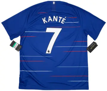 2018-19 Chelsea Home Shirt Kante #7 (XL)