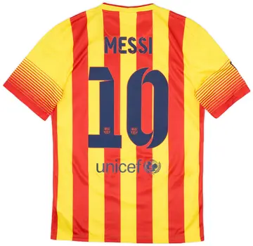 2013-15 Barcelona Away Shirt Messi #10 (S)