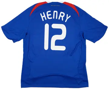 2007-08 France Home Shirt Henry #12 (XL)