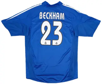 2004-05 Real Madrid Third Shirt Beckham #23 (S)
