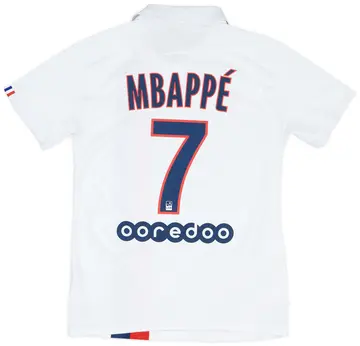 2019-20 Paris Saint-Germain Authentic Third Shirt Mbappe #7 - 10/10 - (S)
