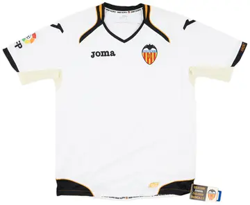 2011-12 Valencia Home Shirt (S)