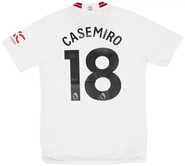 2023-24 Manchester United Third Shirt Casemiro #18 - 10/10 - (M)