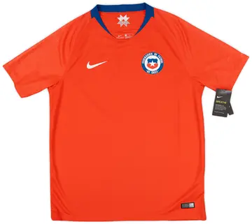 2018-19 Chile Home Shirt (L)