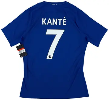 2017-18 Chelsea Player Issue Home Shirt Kante #7 (L)