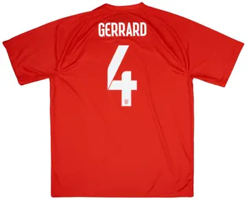 2014-15 England Away Shirt Gerrard #4 (XL)