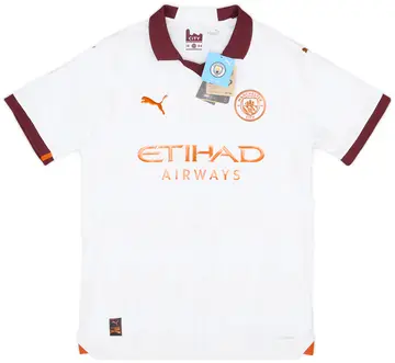 2023-24 Manchester City Player Issue Away Shirt (M)