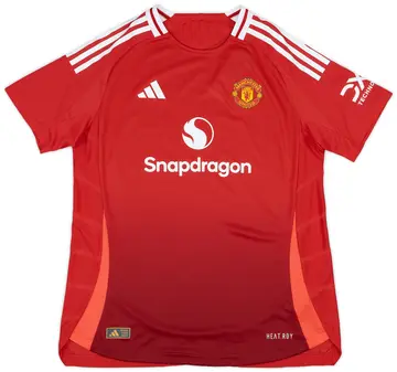 2024-25 Manchester United Authentic Home Shirt (Women's L)