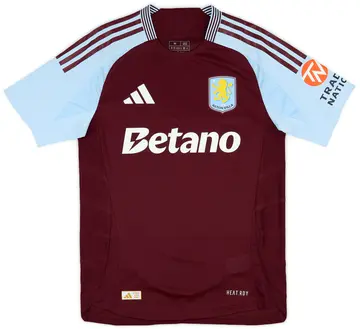 2024-25 Aston Villa Authentic Home Shirt (S)