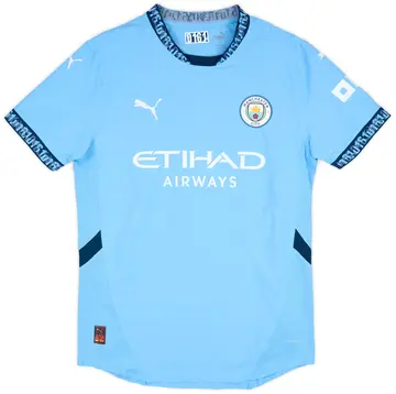 2024-25 Manchester City Authentic Home Shirt (L)