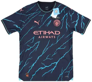 2023-24 Manchester City Authentic Third Shirt - In Box - (S)