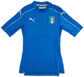 2016-17 Italy Player Issue Home Shirt (ACTV Fit) - 10/10 - (M)