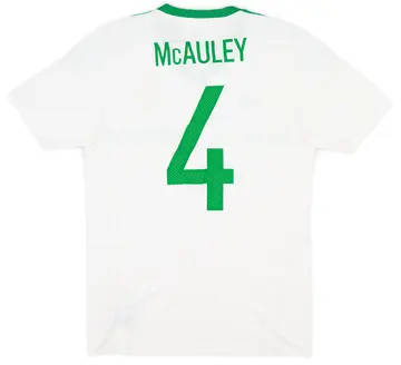 2016-17 Northern Ireland Away Shirt McAuley #4 (S)