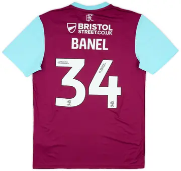 2024-25 Burnley Player Issue Home Shirt Banel #34 (M)