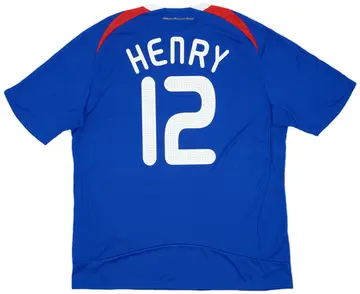 2007-08 France Home Shirt Henry #12 (XL)