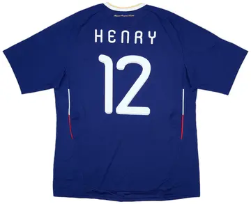 2009-10 France Home Shirt Henry #12 (XL)