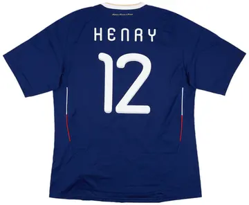 2009-10 France Home Shirt Henry #12 (XL)