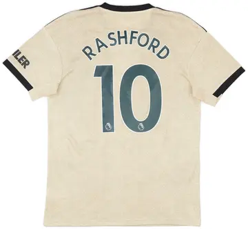 2019-20 Manchester United Away Shirt Rashford #10 - 10/10 - (M)