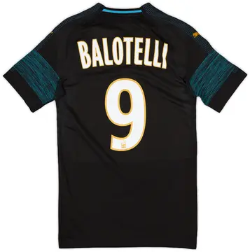2018-19 Olympique Marseille Authentic EvoKnit Player Issue Away Shirt Balotelli #9 - 10/10 - (S)