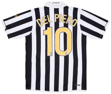 2006-07 Juventus Home Shirt Del Piero #10 (M)