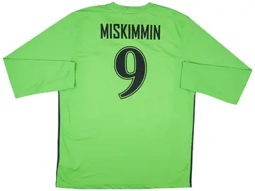 2012-13 Donegal Celtic Away L/S Shirt Miskimmin #9 - 10/10 - (XL)