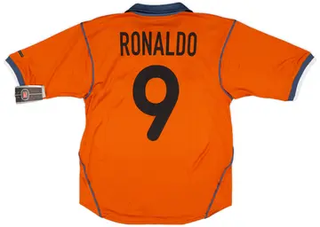 2000-01 Inter Milan Third Shirt Ronaldo #9 (S)
