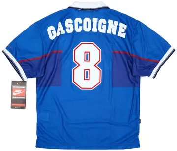 1997-99 Rangers Home Shirt Gascoigne #8 (M)