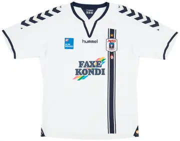 2010-11 AGF Aarhus Player Issue Home Shirt - 10/10 - (XL)