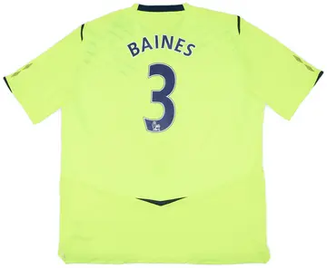 2008-09 Everton Third Shirt Baines #3 (3XL)