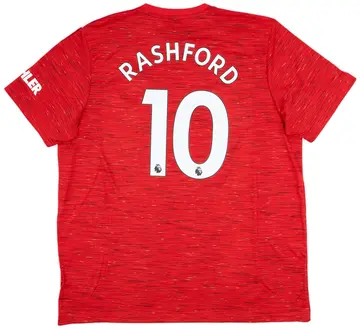 2020-21 Manchester United Home Shirt Rashford #10 (XXL)