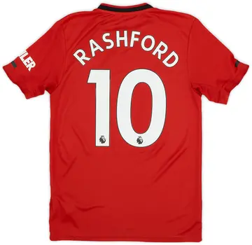 2019-20 Manchester United Home Shirt Rashford #10 - 10/10 - (S)