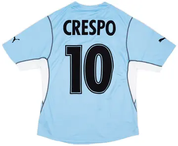 2001-02 Lazio Prototype Home Shirt Crespo #10 (M)