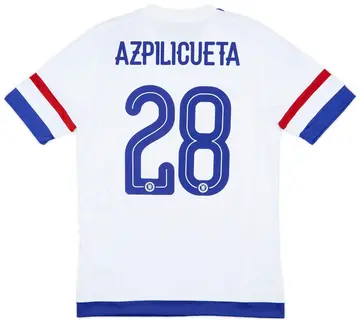 2015-16 Chelsea Away Shirt Azpilicueta #28 (S)