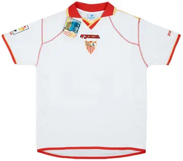 2001-02 Sevilla Home Shirt (S)