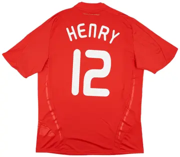 2007-08 France Away Shirt Henry #12 (L)