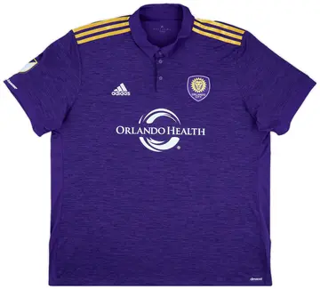 2017-18 Orlando City Home Shirt - 10/10 - (XXL)