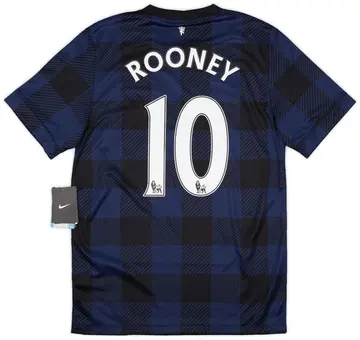 2013-14 Manchester United Away Shirt Rooney #10 (S)