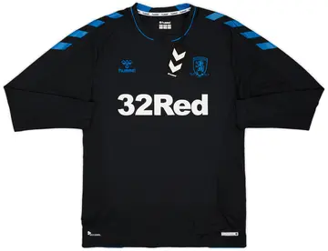 2018-19 Middlesbrough Away L/S Shirt (M)