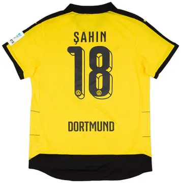 2015-16 Borussia Dortmund Home Shirt Sahin #18 (XL)