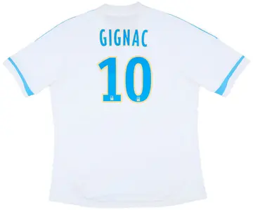 2011-12 Olympique Marseille Home Shirt Gignac #10 - 10/10 - (XXL)
