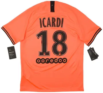 2019-20 Paris Saint-Germain Away Shirt Icardi #18 (M)